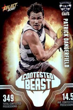 2020 Select Footy Stars - Contested Beasts #CB19 Patrick Dangerfield Front